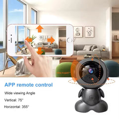 Camera de supraveghere inteligenta pentru interior cu WiFi si control prin aplicatie V380 Pro