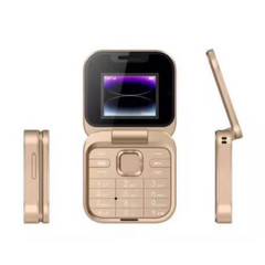 Telefon Mobil Mini cu Ecran Dublu
