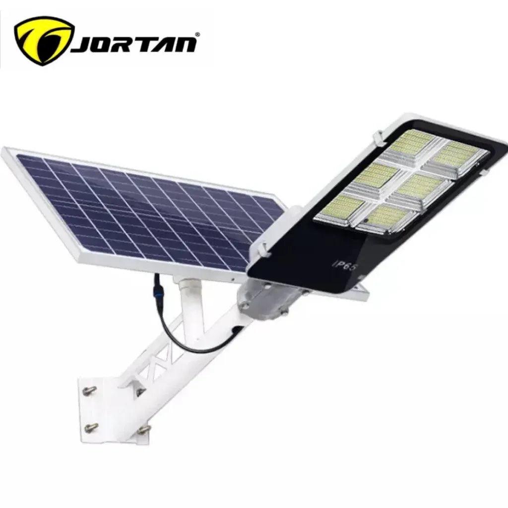 Lampă Solară Stradală cu Panou Solar și Braț de Susținere 300W - imagine 2