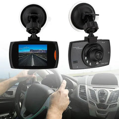 Cameră Video Auto Full HD 1080P DVR – Ecran LCD 2,4”, Night Vision, G-Sensor - imagine 2