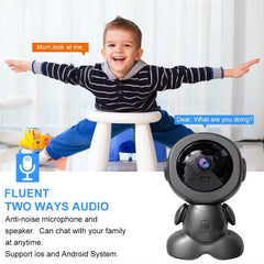 Camera de supraveghere inteligenta pentru interior cu WiFi si control prin aplicatie V380 Pro
