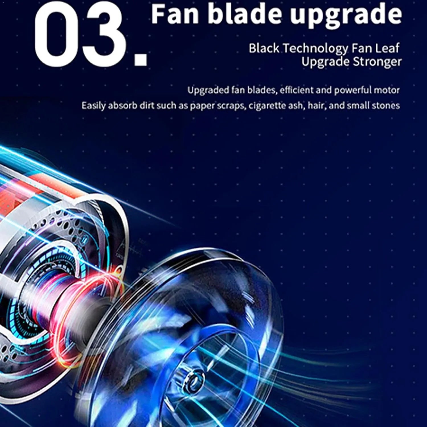 Aspirator Portabil Fără Fir cu Acumulator - imagine 6