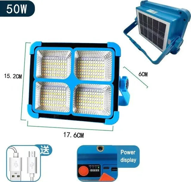 Lampă Solară LED Puternică pentru Exterior - imagine 4