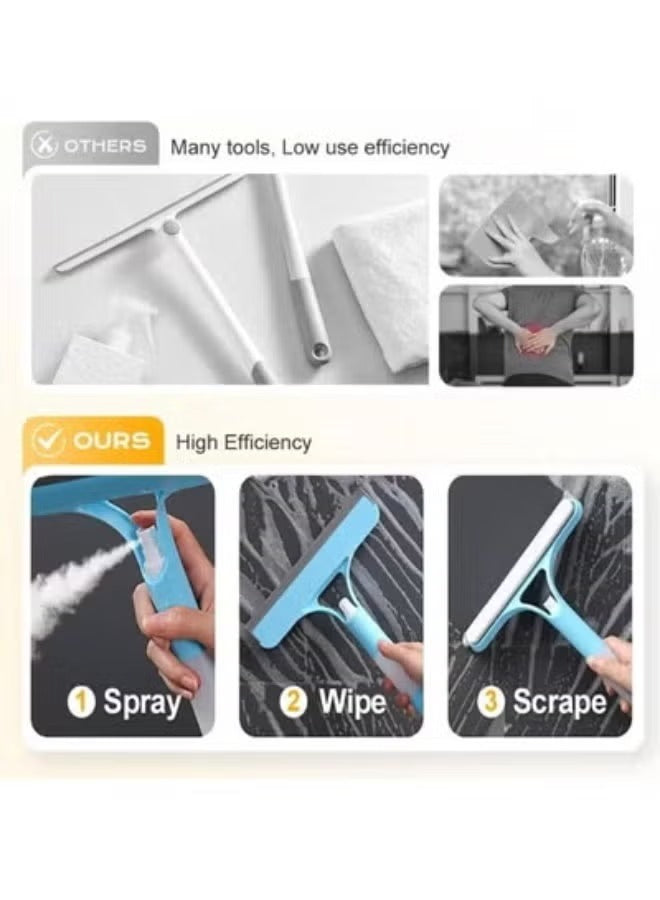 Racletă Geamuri 3 în 1 cu Pulverizator - imagine 4