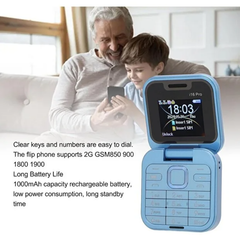 Telefon Mobil Mini cu Ecran Dublu
