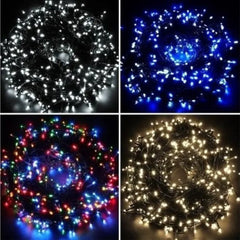 Instalație Liniară de Crăciun 100 m cu 480 LED-uri – Exterior și Interior