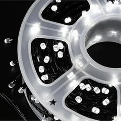 Instalație Rolă de Crăciun 100m cu 500 LED-uri Diamant – Pentru Exterior și Interior