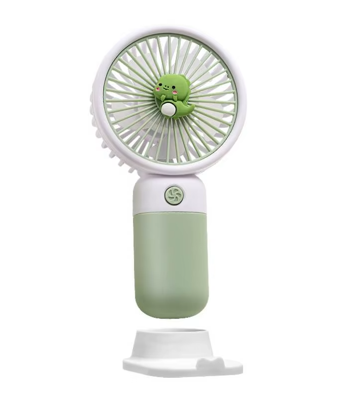 Ventilator de Birou Colorat cu Suport Telefon - imagine 3