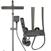 Set Duș Modern Gri Mat