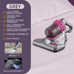 Aspirator de Pat Anti - Acarieni Wireless - Promagg.ro