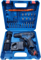 Bormasina cu 2 acumulatori 12V 24 piese - Promagg.ro