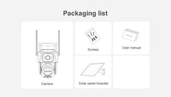 Cameră de Supraveghere 4G 4MP cu Încărcare Solară - Promagg.ro