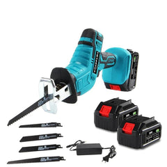 Fierastrau Electric Sabie cu 2 Acumulatori 48V 4 Panze - Promagg.ro