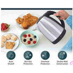 Fierbător Electric Scarlet 2L, Putere 1500W, Rotire 360° - Promagg.ro