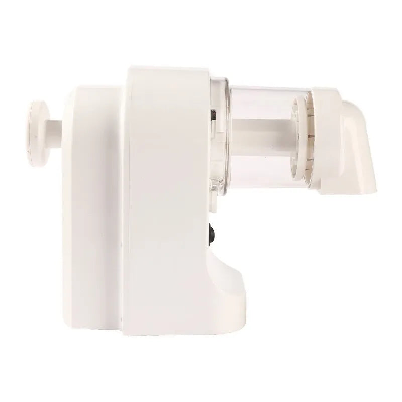 Concasor electric de gheață 20W cu încărcare USB și lame inox, alb - imagine 4
