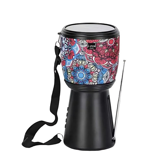 Boxă Portabilă cu Bluetooth, Încărcare Solară, Radio FM și Lanternă