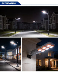 Proiector Solar LED Exterior cu Senzor – 400W / 600W, Control Automat, IP65