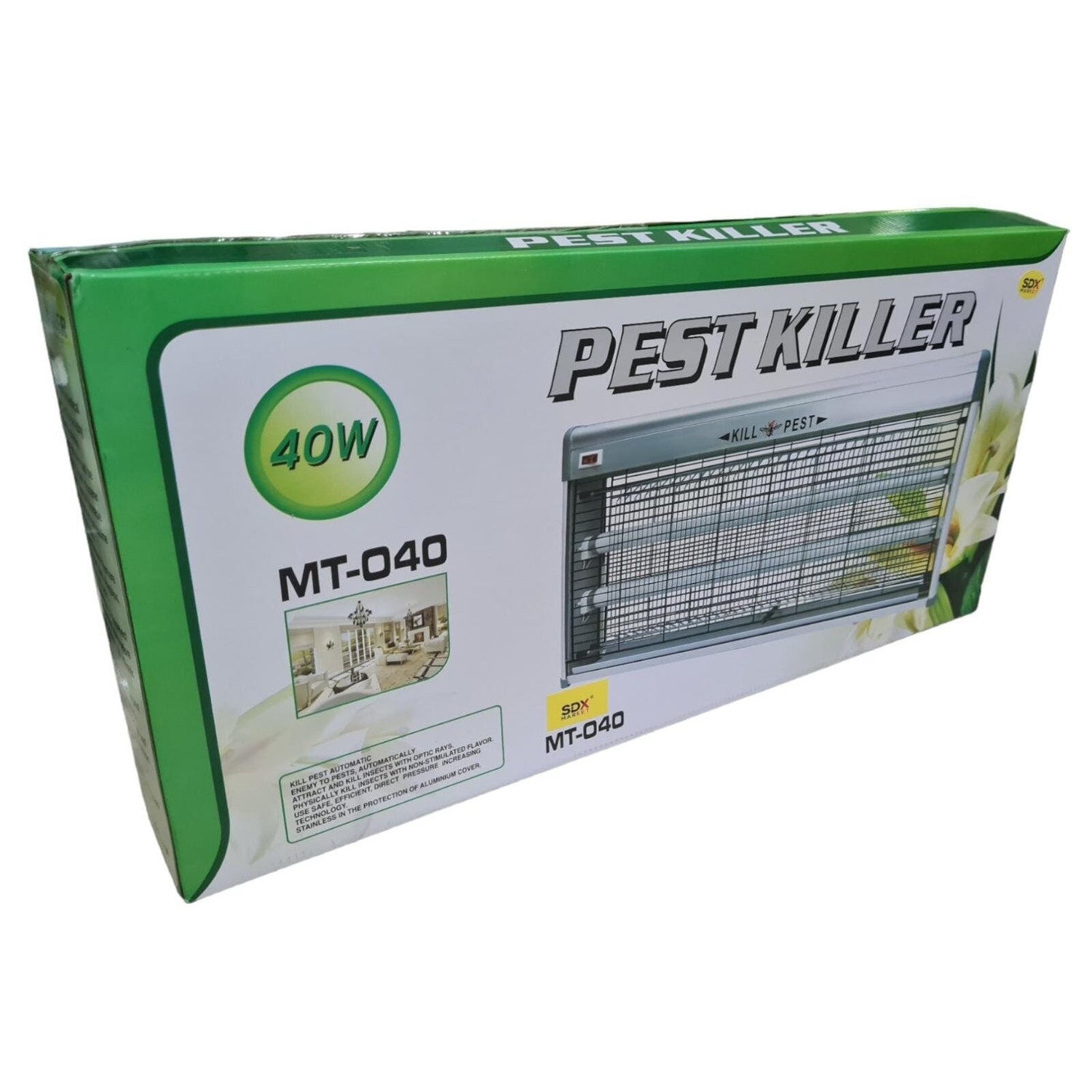 Lampă UV Anti Insecte 40W pentru Eliminarea Țânțarilor și Muștelor