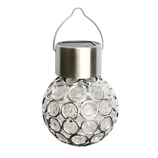 Lampă Solară LED Decorativă Tip Balon, Iluminare Multicoloră RGB, Rezistentă la Apă, pentru Grădină și Terasă
