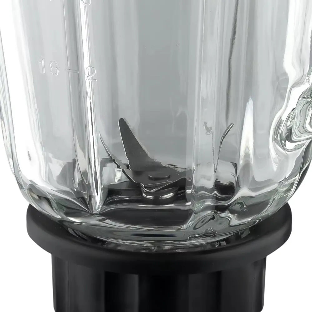 Blender Electric 3 în 1, 1000W, Vas din Sticlă 1.5L, Bol Inox și Râșniță, 2 Viteze + Pulse - imagine 8