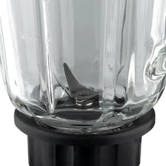 Blender Electric 3 în 1, 1000W, Vas din Sticlă 1.5L, Bol Inox și Râșniță, 2 Viteze + Pulse