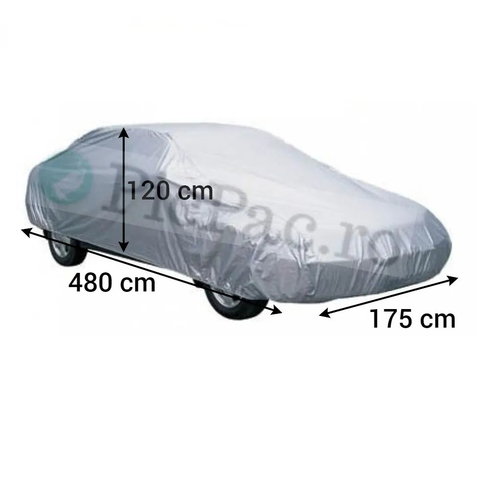 Prelată Impermeabilă Auto PEVA – Husă Protecție pentru Mașini (M, L, XL, XXL) - imagine 4