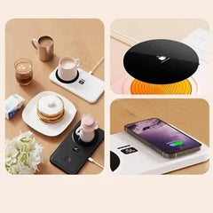 Încălzitor Electric pentru Cană cu Încărcare Wireless – Control Inteligent al Temperaturii