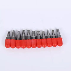 Set 21 Piese cu 9 Tubulare, 11 Biți și Mâner Magnetic în Formă de T
