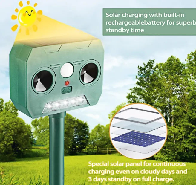 Aparat Solar Împotriva Dăunătorilor pentru Curte și Grădină - imagine 5