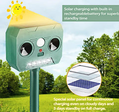 Aparat Solar Împotriva Dăunătorilor pentru Curte și Grădină