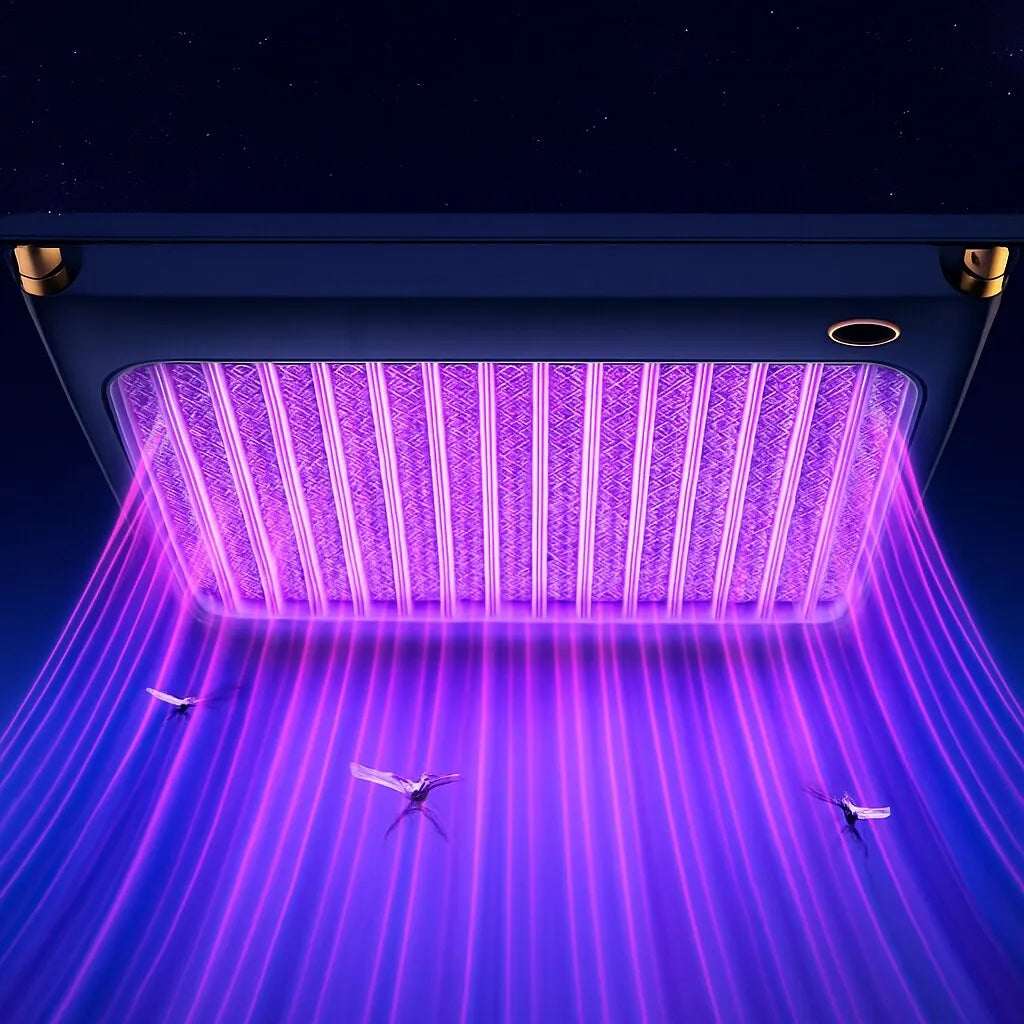 Lampă Anti-Țânțari UV Portabilă – Reîncărcabilă Type-C, Baterie 4000mAh - imagine 4