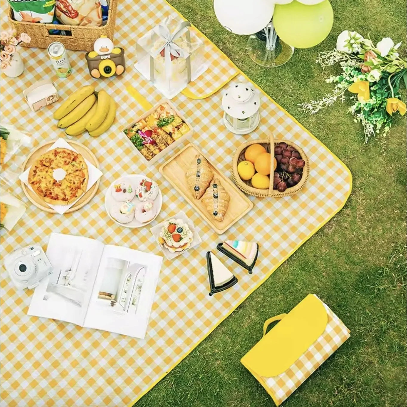 Pătură de Picnic Impermeabilă – 100 x 150 cm - imagine 6