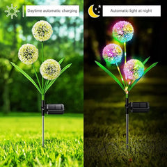 Set 2 Lămpi Solare de Grădină Tip Păpădie