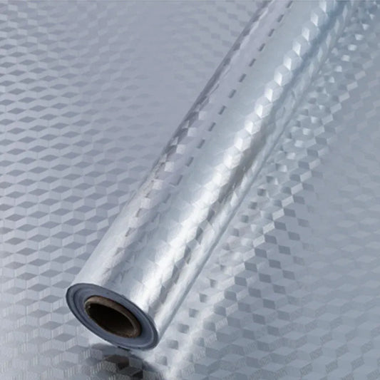 Folie Autoadezivă din Aluminiu pentru Bucătărie, 60 x 300 cm