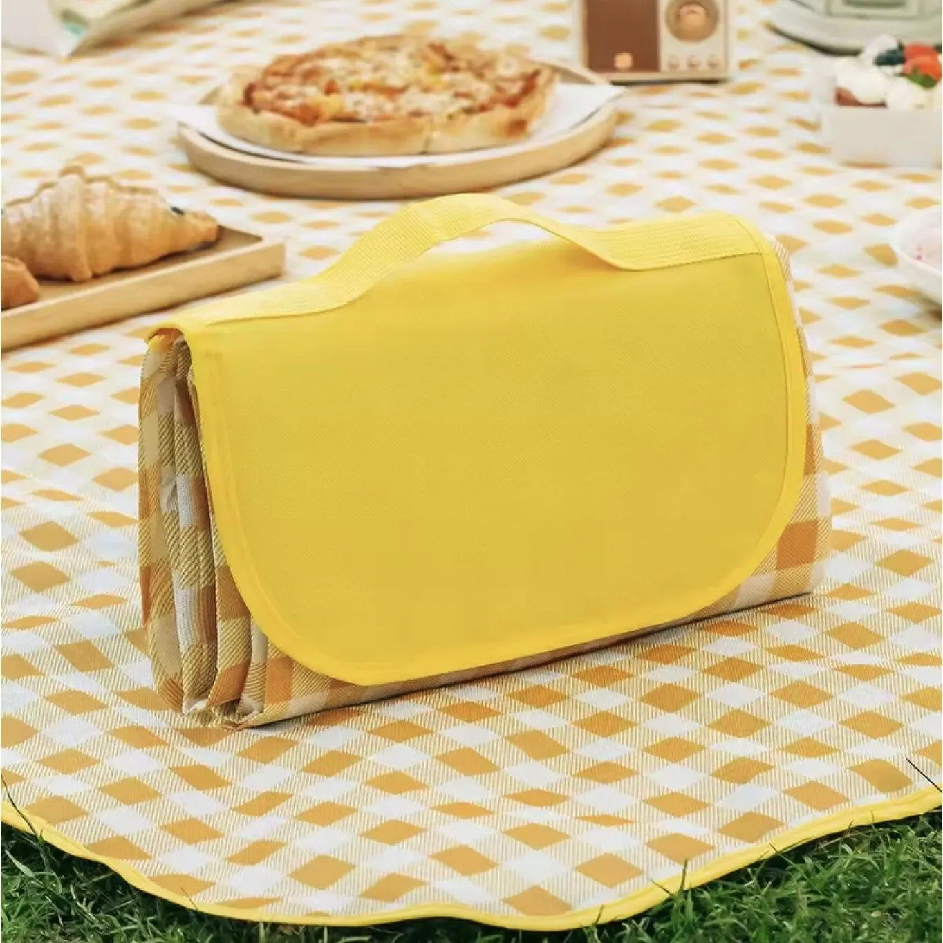Pătură de Picnic Impermeabilă – 100 x 150 cm - imagine 2