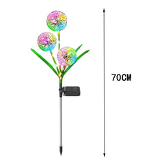 Set 2 Lămpi Solare de Grădină Tip Păpădie