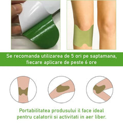 Set 30 Plasturi din Plante pentru Genunchi