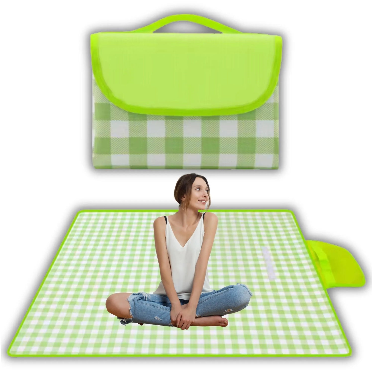 Pătură de Picnic Impermeabilă – 100 x 150 cm - imagine 3
