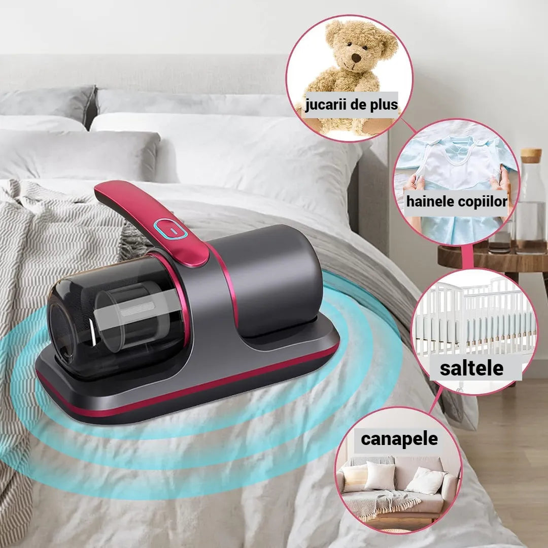 Aspirator Anti-Acarieni pentru Saltele și Textile - imagine 5