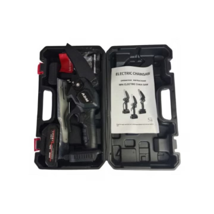 Drujba electrica 6 inch cu acumulator 48V pentru lucrari eficiente - imagine 6