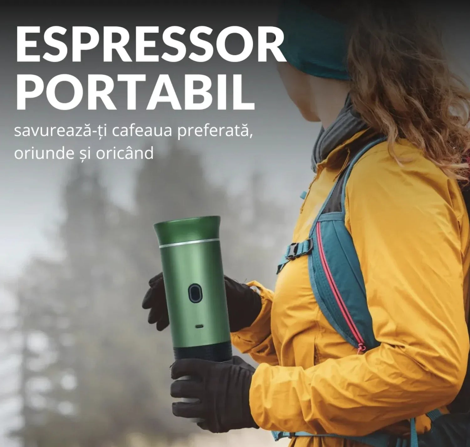 Espressor Portabil pentru Cafea - Compatibil cu Capsule Nespresso și Dolce Gusto - imagine 9