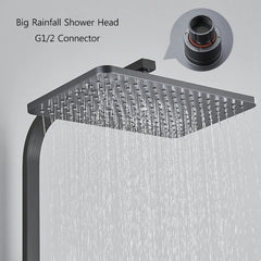 Coloană de Duș cu Termostat 4 Funcții pentru Confort și Siguranță