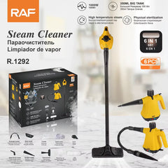 Curățător cu Abur Portabil RAF cu Încălzire Rapidă și Accesorii Multiple