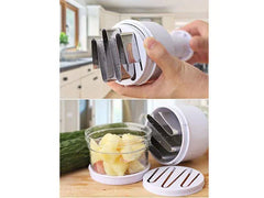 Feliator manual pentru legume si usturoi cu lame din inox