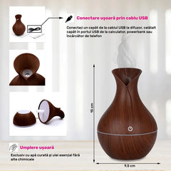 Umidificator și Difuzor de Aromaterapie