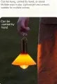 Lampa de camping suspendata LED pentru iluminare eficienta in exterior - imagine 4