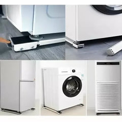 Set 2 Suporturi cu Roți pentru Mutarea Mobilei și Electrocasnicelor, Lungime Reglabilă, Capacitate Mare de Încărcare