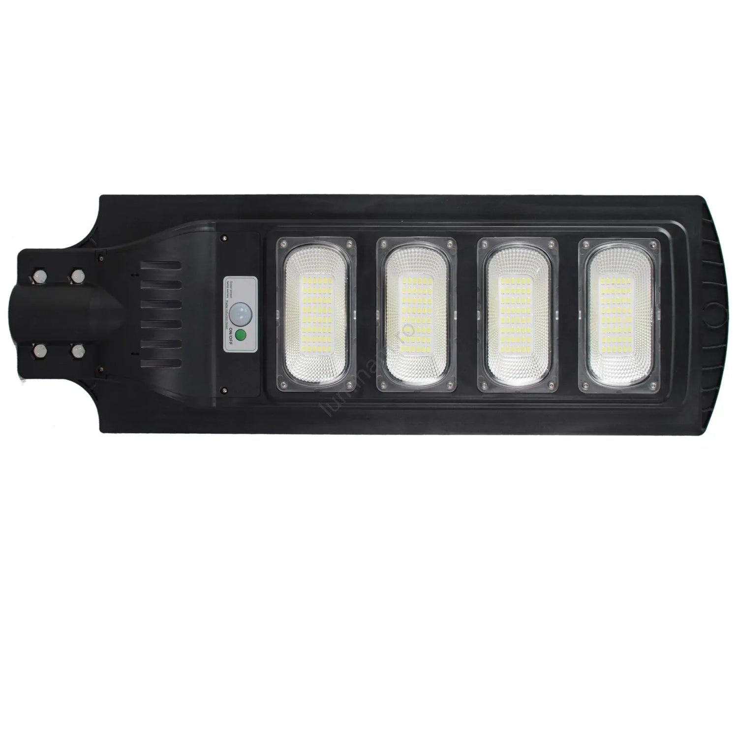 Lampă LED Stradală Solară cu Senzor și Telecomandă – IP65 - imagine 3