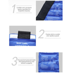 Compresă cu Gel Reutilizabilă pentru Terapie Cald/Rece