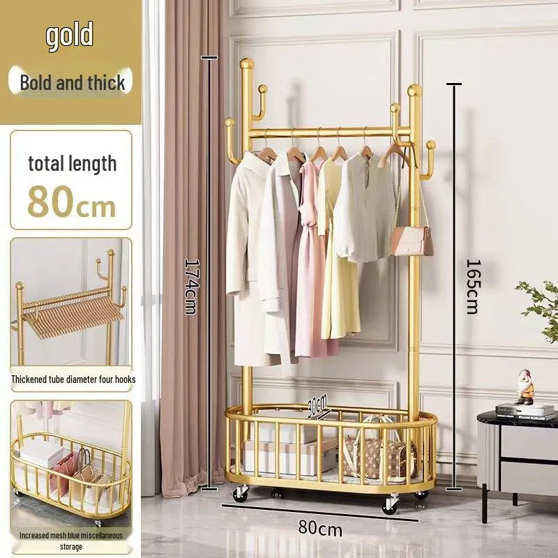 Dulap Textil pentru Haine 80x32x173 cm - imagine 2